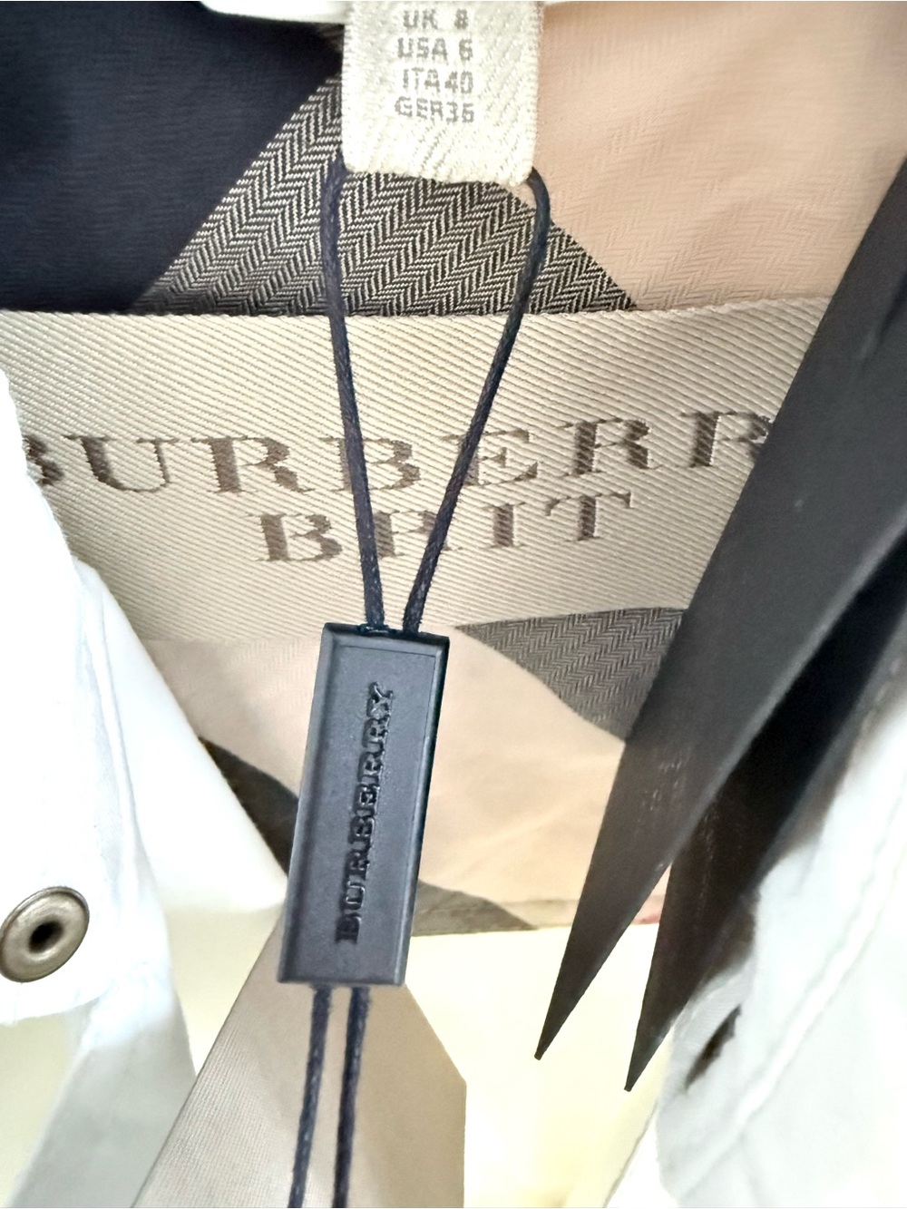 NWT Burberry Trench Brooksby coat 6 - Picture 10 of 16